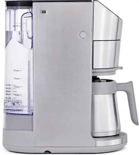 Miniatura 12 de GE Profile Smart Grind & Brew - Cafetera con Servicio Individual sin Cápsulas, Depósito de Agua de 90 oz, Jarra Térmica de 10 Tazas, Control de Voz