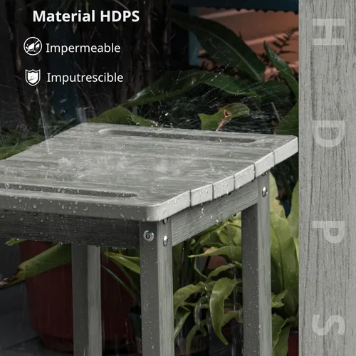 Miniatura 6 de LUE BONA HDPS Bancos de ducha para ducha interior, taburete de ducha gris para afeitarse las piernas con estante, asiento de ducha impermeable