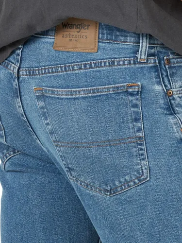Miniatura 5 de Wrangler Authentics - Jeans de ajuste estándar y cintura Comfort Flex para hombre