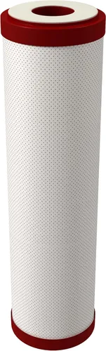 AQUATICLIFE Carbon Plus Filtro de agua de bloque de carbono de 10 pulgadas Cartucho de reducción de cloramina para ósmosis inversa Desionización