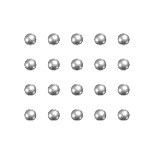 Miniatura 5 de uxcell 30 bolas de rodamiento de acero cromado de 0.079 in de precisión G5
