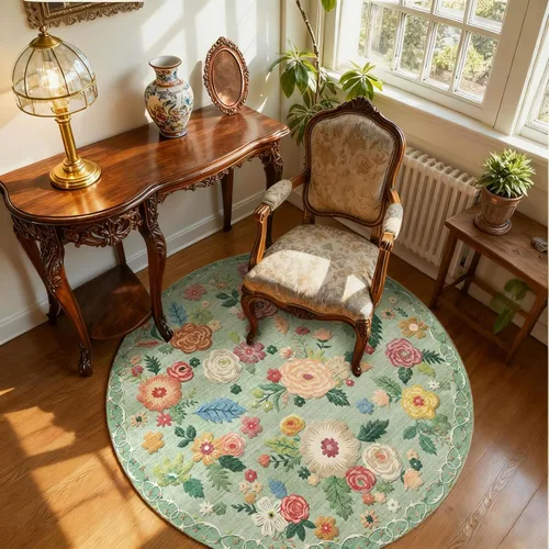 Miniatura 118 de Alfombra de pasillo lavable antideslizante: alfombra de cocina de 2 x 6 pies, resistente a las manchas, con parte trasera de goma, alfombra suave