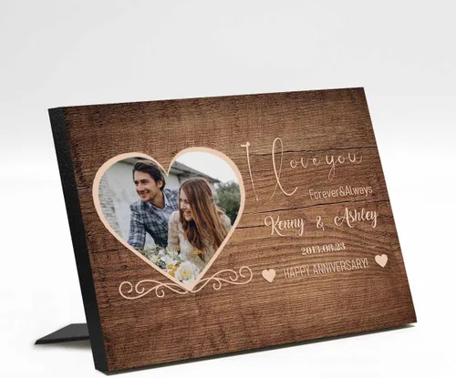 Marco de fotos de boda personalizado con nombre de foto, regalos de boda personalizados para parejas, marco de fotos de boda personalizado, regalo