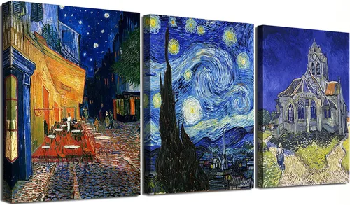 Miniatura 19 de Impression Paintings de Claude Monet - Lienzo de reproducción de arte giclée para pared, para comedor, dormitorio, cocina, baño, decoración