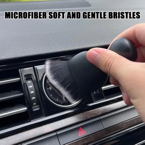 Miniatura 3 de Cepillo para detallar el interior del automóvil, ultra suave, antiarañazos, herramienta de limpieza interior del automóvil para paneles de limpieza