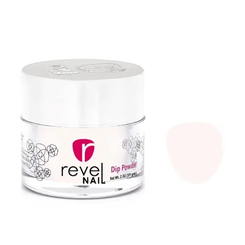 Miniatura 19 de Revel Nail Polvo de inmersión – Esmalte de uñas en polvo transparente y rosa, polvo de inmersión resistente a las virutas con vitamina E y calcio