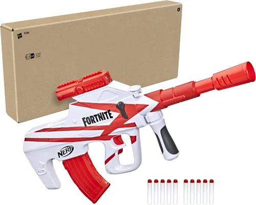 Miniatura 3 de NERF Fortnite B-AR - Pistola de dardos motorizada - Envoltorio Fortnite Converge, lanzamiento motorizado de 10 dardos, enganche para 10 dardos, 10