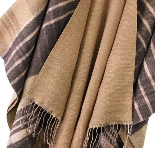 Miniatura 22 de Urban CoCo Poncho vintage de invierno para mujer, capa con borlas, chal envolvente