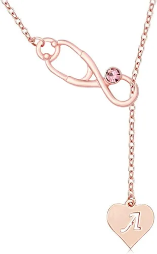 Miniatura 5 de Estetoscopio Caduceus Doctor Enfermera Encanto Bangle Pulseras para RN graduación regalo