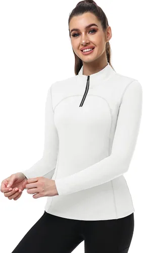 Miniatura 3 de CADMUS Women's Compression Long Sleeve Shirts for Hiking Running Dry Fit Tights