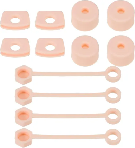 Miniatura 7 de PATIKIL Tapón de silicona para popote 2.0 de 40 onzas/30 onzas, juego de 12 accesorios para vasos que incluye 4 tapas para pajilla, 4 tapones