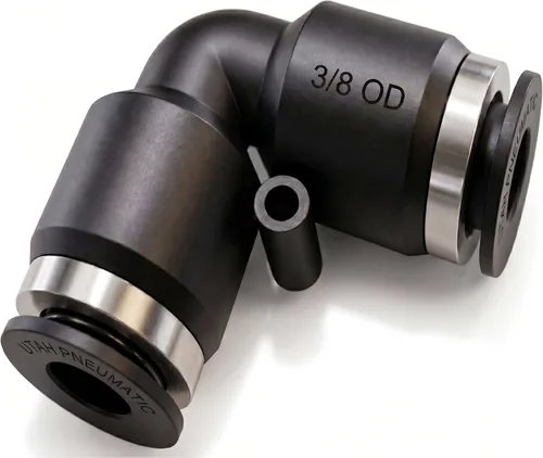 Miniatura 21 de Utah Pneumatic 1/2 Conexiones de empuje para conectar, codo de aire, línea de aire, unión de línea de aire, accesorios de conexión rápida, codo