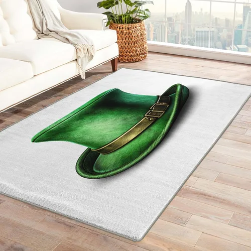 Miniatura 30 de Alfombra retro y decoración del hogar, alfombra lavable de 2 x 3 a 70 segundos, para entrada, sala de estar, dormitorio, tapete antideslizante