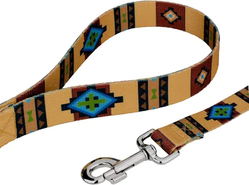 Miniatura 3 de Country Brook Design® Correa para perro Native Arizona de 1 pulgada - 6 pies Arizona nativa