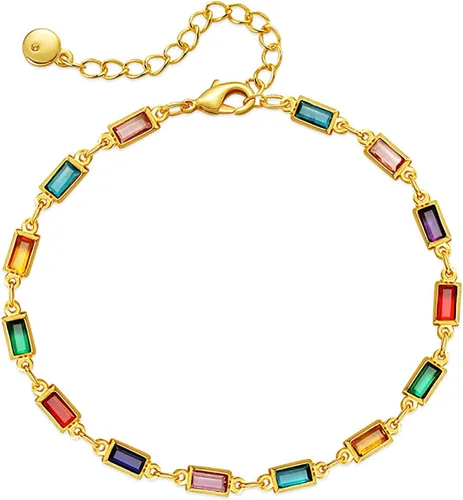 Miniatura 84 de Delicadas pulseras de oro para mujer, chapado en oro 18, ajustable, mal de ojo, mariposa, cuentas, perla, corazón, turquesa, hecha a mano para mujer