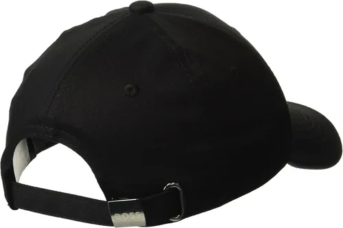 Miniatura 2 de BOSS Sombrero de sarga de algodón con logotipo curvado para hombre