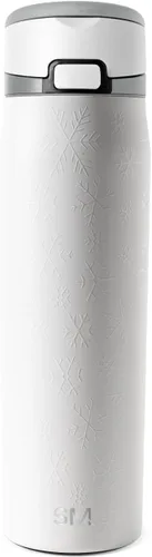 Miniatura 28 de Simple Modern Trek - Vaso de Navidad de 40 onzas con asa y tapa con pajilla, taza de viaje aislada de acero inoxidable apta para portavasos, regalos