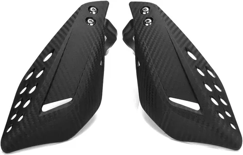 Miniatura 4 de Kucehiup Guardamanos de motocicleta 7/8" 0.866 in Universal Handguard Negro