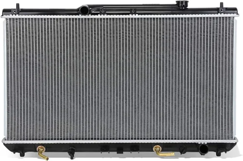 DNA Motoring OEM-RA-1909 Radiador de aluminio compatible con 97-01 Camry 2.2L AT, 28-5/8 pulgadas de ancho x 15-11/16 pulgadas de alto x 5/8