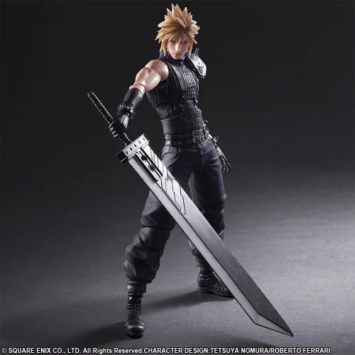 Miniatura 4 de FIgura de acción Final Fantasy VII Remake Cloud Strife Play Arts Kai