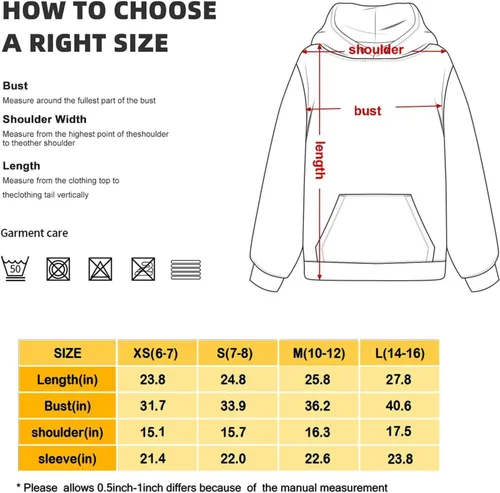 Miniatura 2 de Jrkernbo Sudadera unisex con estampado 3D de anime, sudadera con capucha y bolsillos para niños y niñas