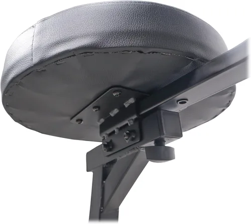 Miniatura 8 de Prox X-GIGCHAIRMK2 - Silla de trono portátil plegable para operador AV para DJ, altura ajustable, con cojín acolchado de terciopelo de 13 pulgadas