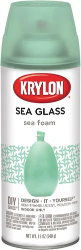 Miniatura 8 de Krylon K09057007 Pintura en aerosol para vidrio marino, aguamarina, 12 onzas Aaciano