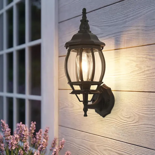Miniatura 8 de Paquete de 2 lámparas de aluminio impermeables para exteriores, luces de porche exteriores, apliques de pared al aire libre, luces de porche
