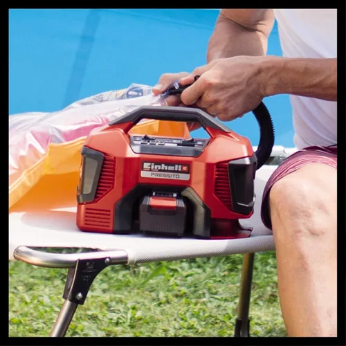 Miniatura 9 de Einhell - Compresor de aire híbrido Pressito 18V Unidad desnuda