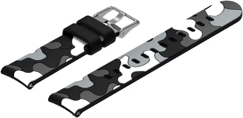 Miniatura 5 de FitTurn Correa de reloj compatible con Huami Amazfit GTS y Amazfit GTR 1.654 in Smart Watch Reemplazo suave estilo camuflaje silicona 0.787 in