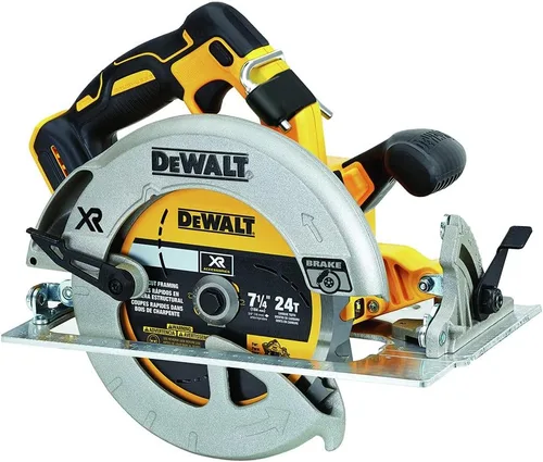 Miniatura 2 de DEWALT DCS570B sierra circular inalámbrica de 7-1/4 pulgadas, 20 voltios con freno, herramienta sola