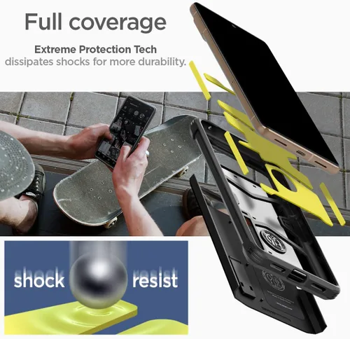 Miniatura 3 de Spigen Funda Tough Armor compatible con Google Pixel 7 Pro, color negro
