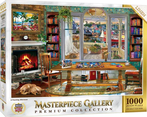 MasterPieces Rompecabezas de 1000 piezas para adultos, familia o niños, una tarde desconcertante, 26.75 x 19.25 pulgadas