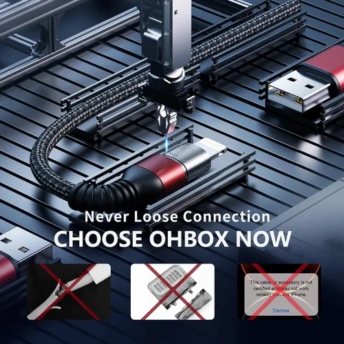 Miniatura 3 de Cable de carga para iPhone [certificado MFi de Apple], paquete de 3 cables USB-A a Lightning de 3 pies, cable de carga rápida trenzado de nailon