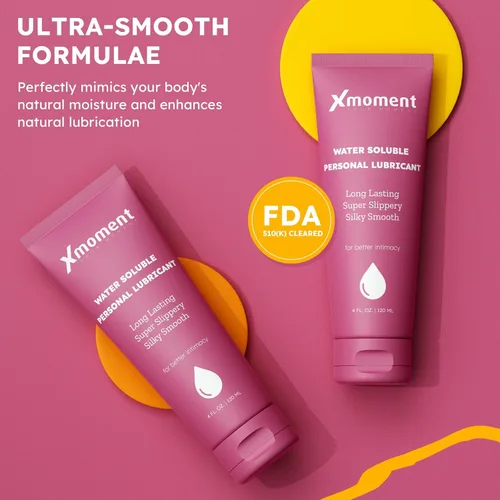 Miniatura 2 de Lubricante a base de agua equilibrado con pH sin glicerina ni parabenos, lubricante personal hidratante para hombres, mujeres y parejas, sexo