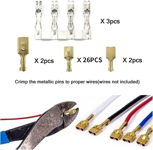 Miniatura 3 de 12V Coche Marine 6-Way Relay 6-Slot ATO/ATC Blade Fuse Holder Box Car Seguro Holder Automóvil Circuito Blade