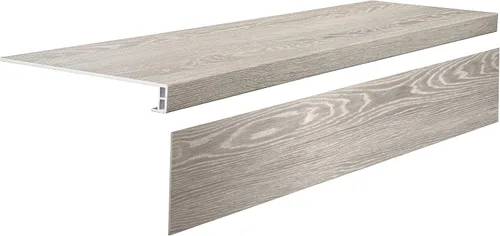 Lucida Surfaces Combo Exclusivo de Peldaños y Escalones de Vinilo de Lujo | Cubierta de Peldaños de Aspecto de Madera y Escalón Adhesivo |