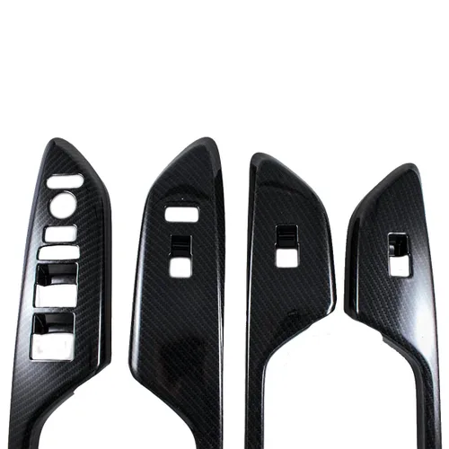 Miniatura 3 de x xotic tech Para Civic 10ª generación Panel de control de ventana, cubierta de reposabrazos de puerta, interruptor de bloqueo de puerta para Honda