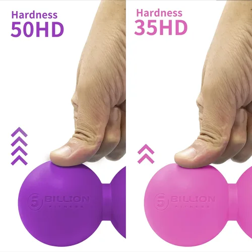Miniatura 6 de 5BILLION FITNESS Pelota de Masaje de Maní, Doble Pelota de Lacrosse y Pelota de Masaje de Movilidad para Terapia Física, Herramienta de Masaje