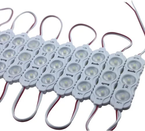 Miniatura 4 de Super brillante 200 unids nuevo modelo 2835 3 LED módulo 120-150LM por módulo impermeable luz decorativa para letreros de publicidad con cinta Azul