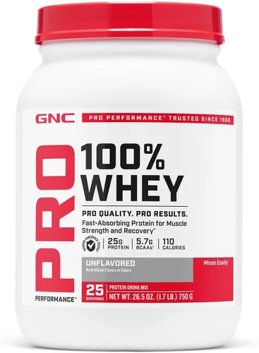 Miniatura 14 de GNC Pro Performance 100% proteína de suero en polvo Apoya el metabolismo saludable y la recuperación muscular magra Chocolate Supreme 12