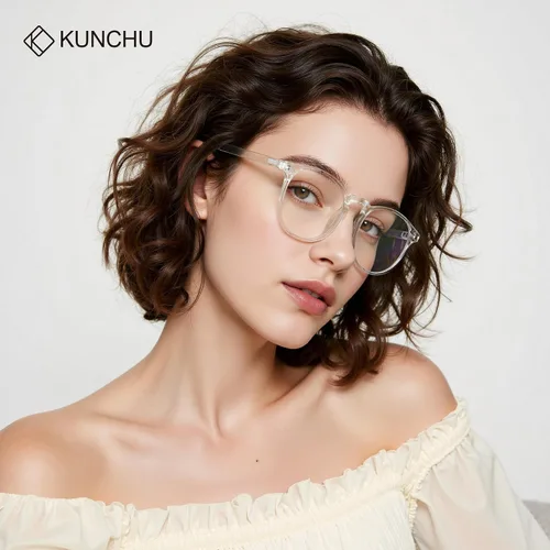 Miniatura 3 de Gafas de luz azul para mujeres y hombres, antifatiga ocular, gafas de bloqueo de luz azul, gafas ligeras retro