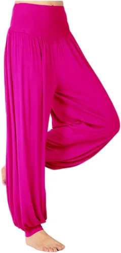 Miniatura 38 de Pantalones de algodón modal para mujer de AvaCostume, pantalones suaves para practicar yoga o deportes.