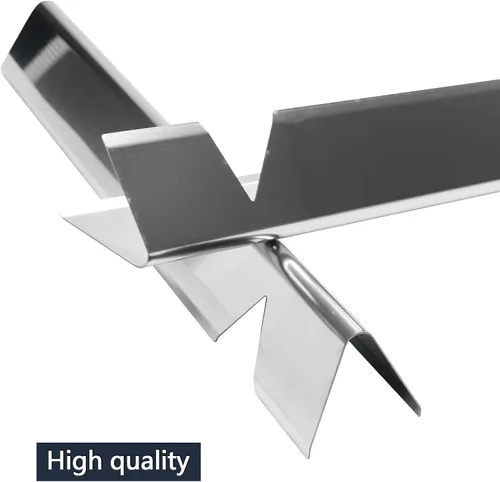 Miniatura 5 de Hongso 7538 9813 - Barras aromatizantes de acero inoxidable para Weber Genesis I - IV y 1000-5000, modelos Genesis Platinum I y II con panel