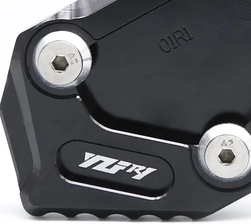 Miniatura 4 de Soporte lateral de soporte CNC para placa de extensión de pie para YZF R1 2001-2007 motocicleta
