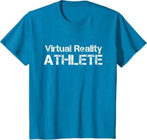 Miniatura 80 de Virtual Reality ATHLETE for VR Gamers Camiseta, Negro, S