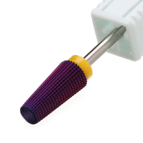 Miniatura 11 de Brocas para Taladro de Uñas 5 en 1, Rainow Rotación Bidireccional para Uso de Zurdos y Diestros, Eliminación Rápida de Acrílico o Gel Duro - Vástago