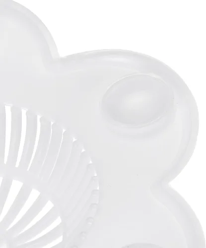 Miniatura 4 de uxcell Colador para fregadero de cocina, tapón de eliminación de fregadero de silicona, colador de pelo flexible, color blanco, 2