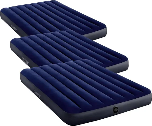 Miniatura 9 de Intex 64757E Dura-Beam Colchón de aire Downy estándar: Fiber-Tech - Tamaño individual - Altura de la cama de 10 pulgadas - Capacidad de peso de 300