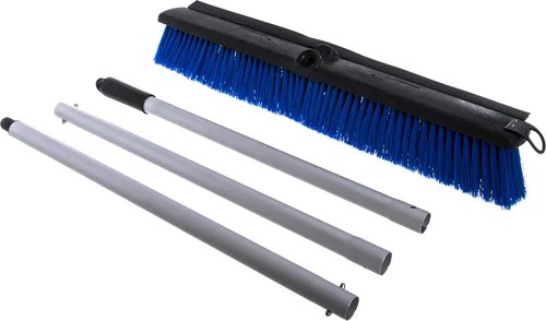 Miniatura 6 de SPARTA Sweep - Barrido completo de piso con escobilla de goma para catering, bufés, restaurantes, acero inoxidable, 24 pulgadas, color azul, paquete